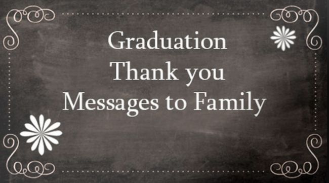 Graduation Thank You Speeches to Parents and Family
